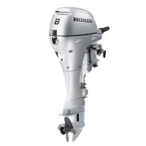HONDA 8 HP BFP8DK3XHS Power Thrust Outboard | 25″ Shaft | Electric Start | Manual Tilt - OutboardDirect