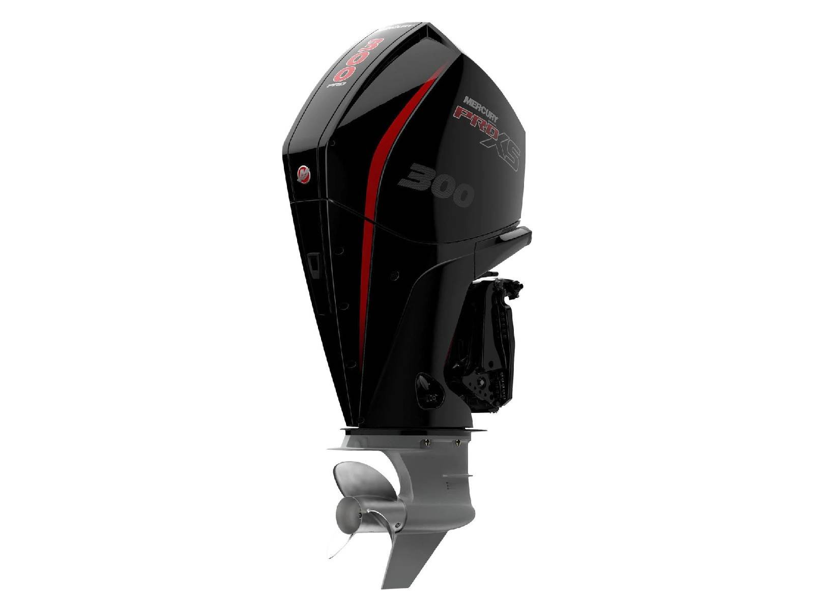 mercury 300 hp extra long shaft f300 pro xs ds (including digital remote control, gauges and stainless steel propeller) Mercury 300 HP extra long shaft F300 PRO XS DS (including digital remote control, gauges and stainless steel propeller)