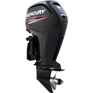 Mercury 80 HP long shaft F80 EFI ELPT (including remote control, gauges and propeller)